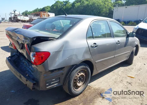 2008 Toyota Corolla Le from USA, damaged, VIN 2T1BR32E98C872249
